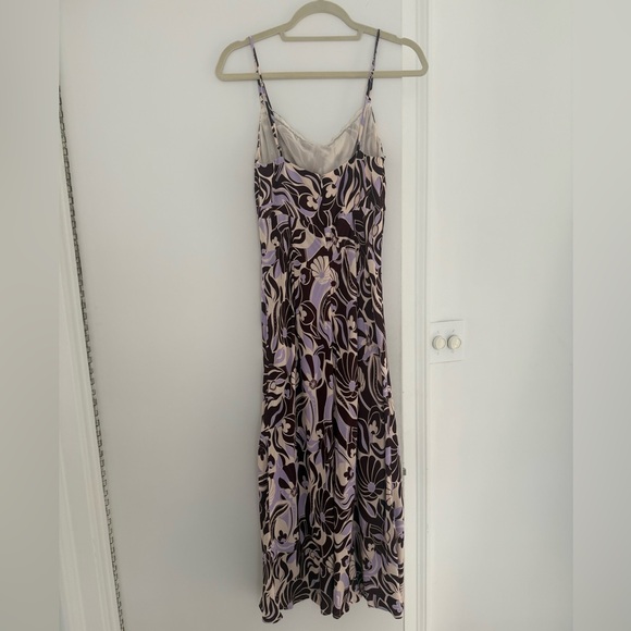 RIXO Maeve printed crepe midi dress - Picture 3 of 5